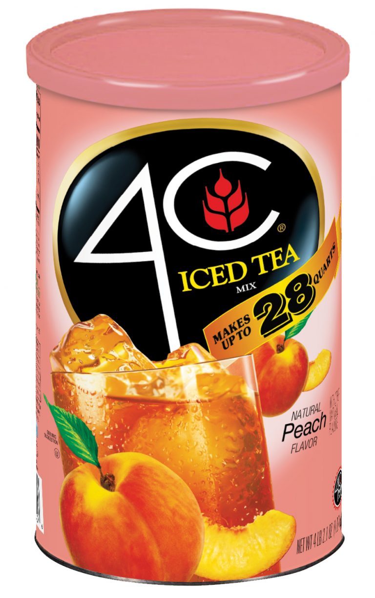 Peach Iced Tea Mix 4C Foods