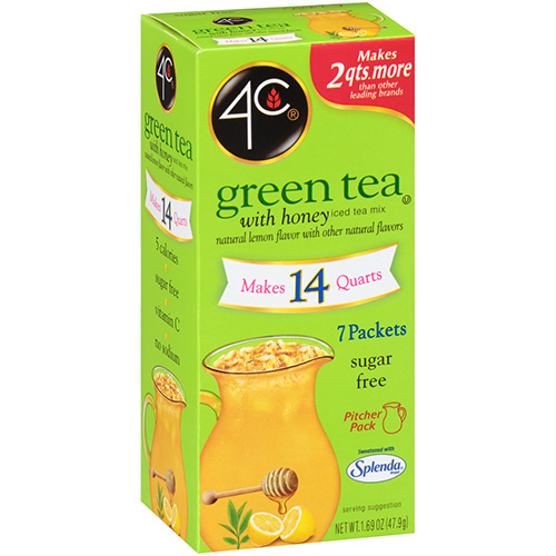 Green Iced Tea Pitcher Pack 4C Foods