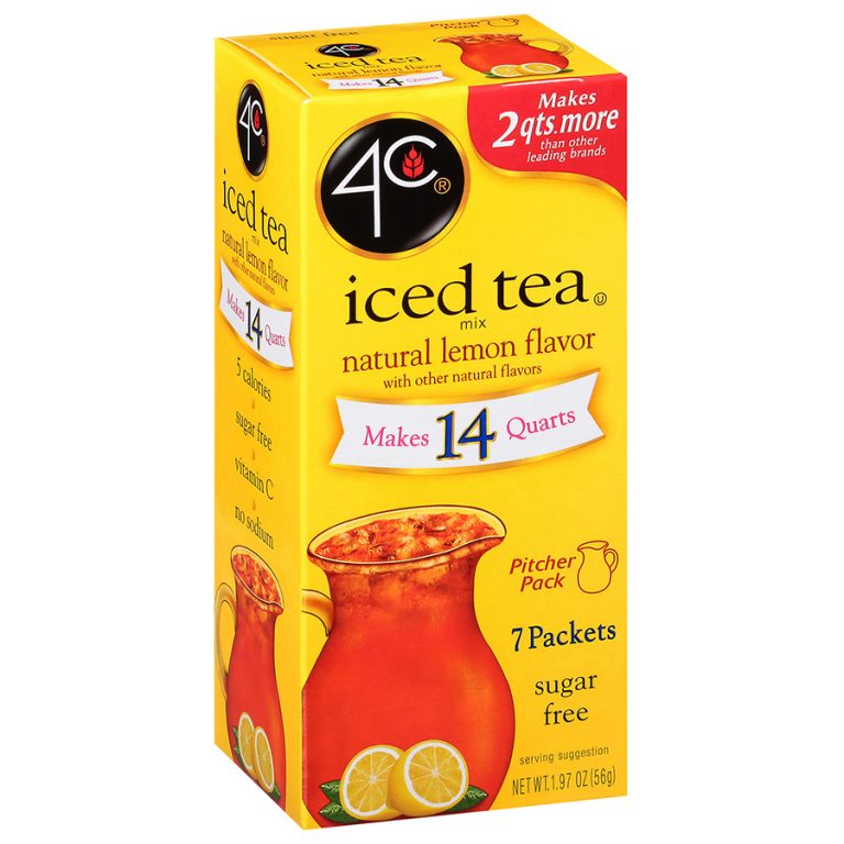 Lemon Iced Tea Pitcher Pack 4C Foods