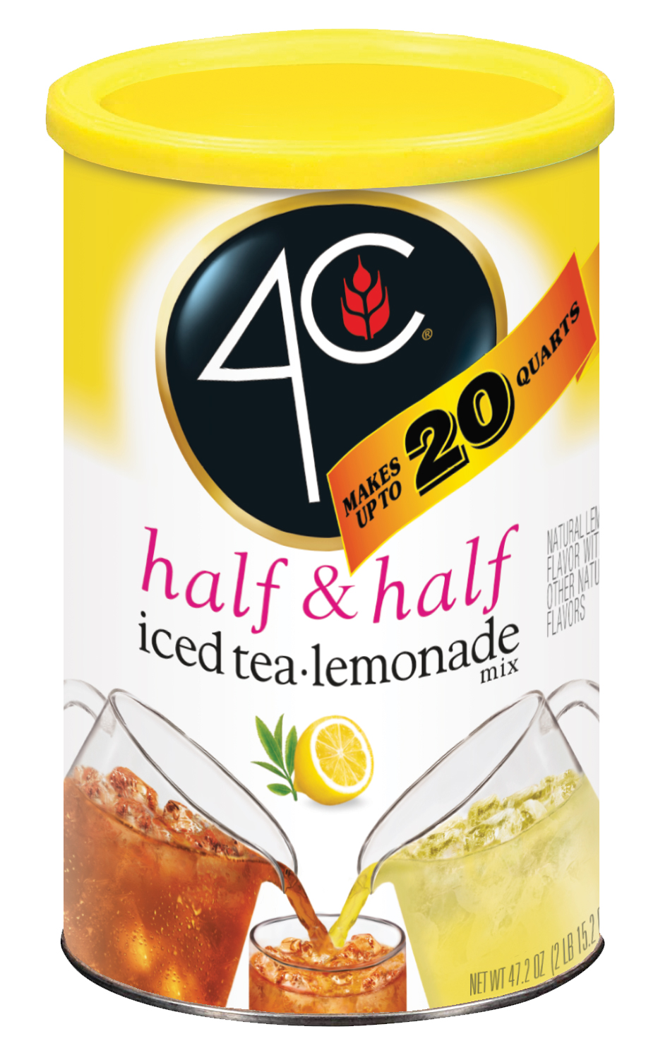 Half & Half Iced Tea/Lemonade Mix 4C Foods