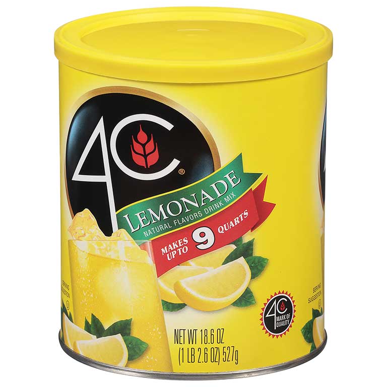 Lemonade Mix 4C Foods