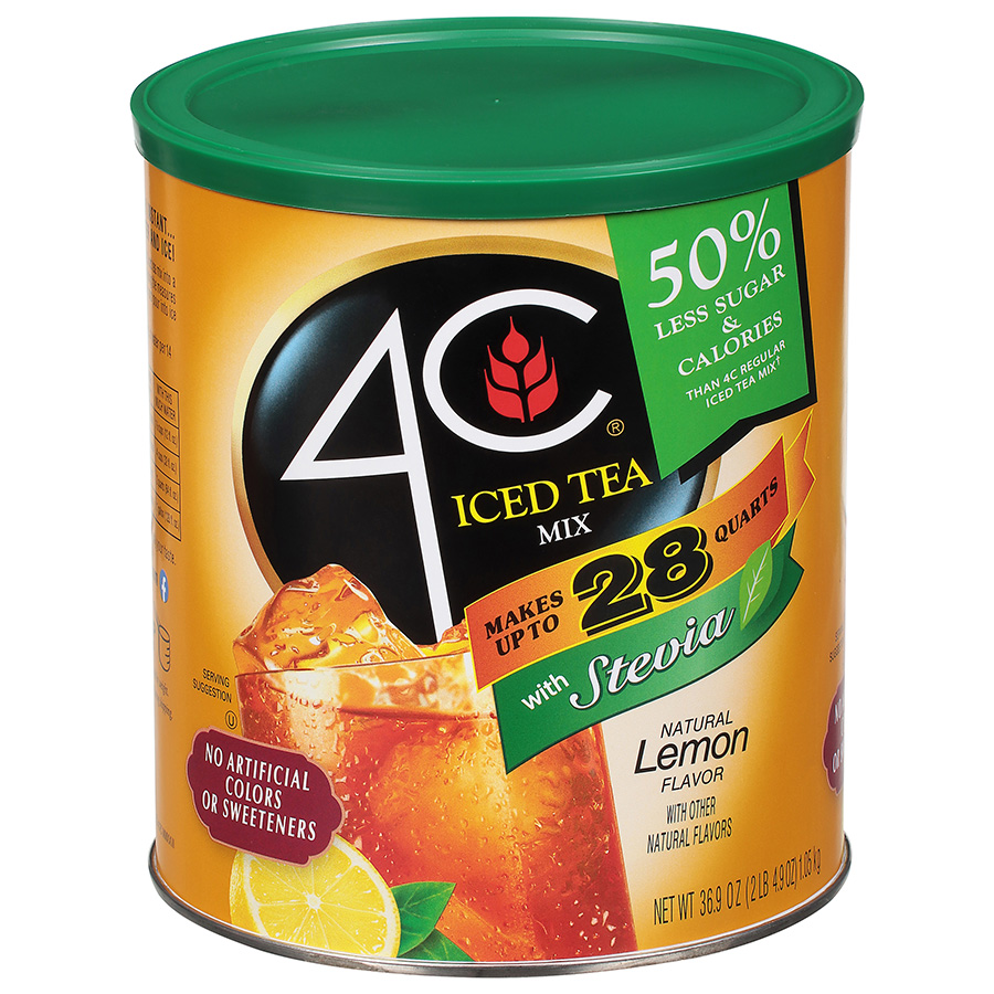 Reduced Sugar Lemon Iced Tea 4C Foods